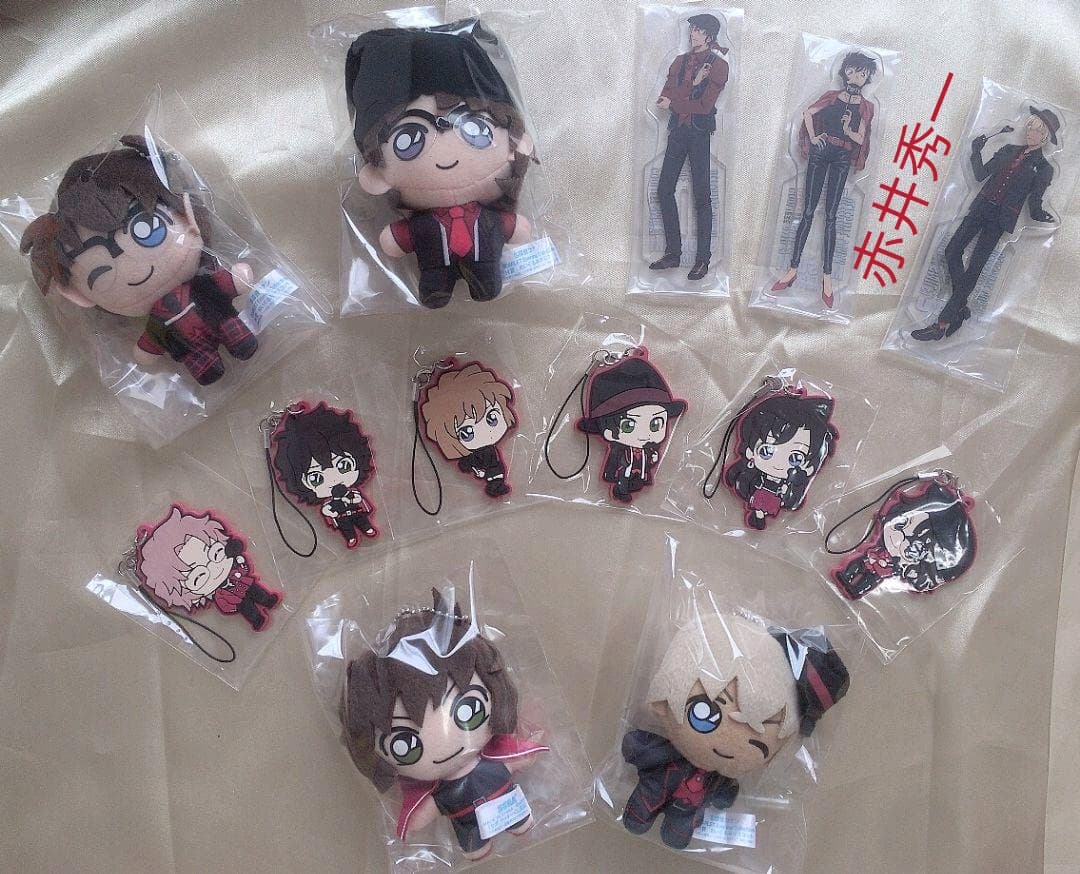 名探偵コナン 安室透 赤井秀一 バスタオル ぬいぐるみ アクスタ ラバスト