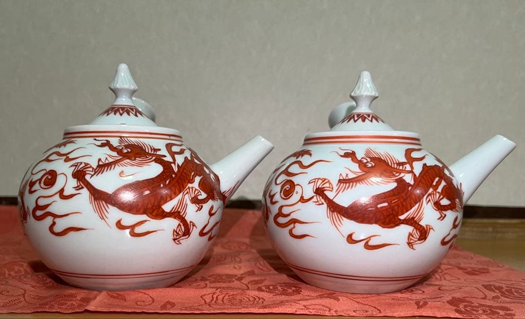 な*ね様 煎茶道具　急須　茶瓶　一対　北峯