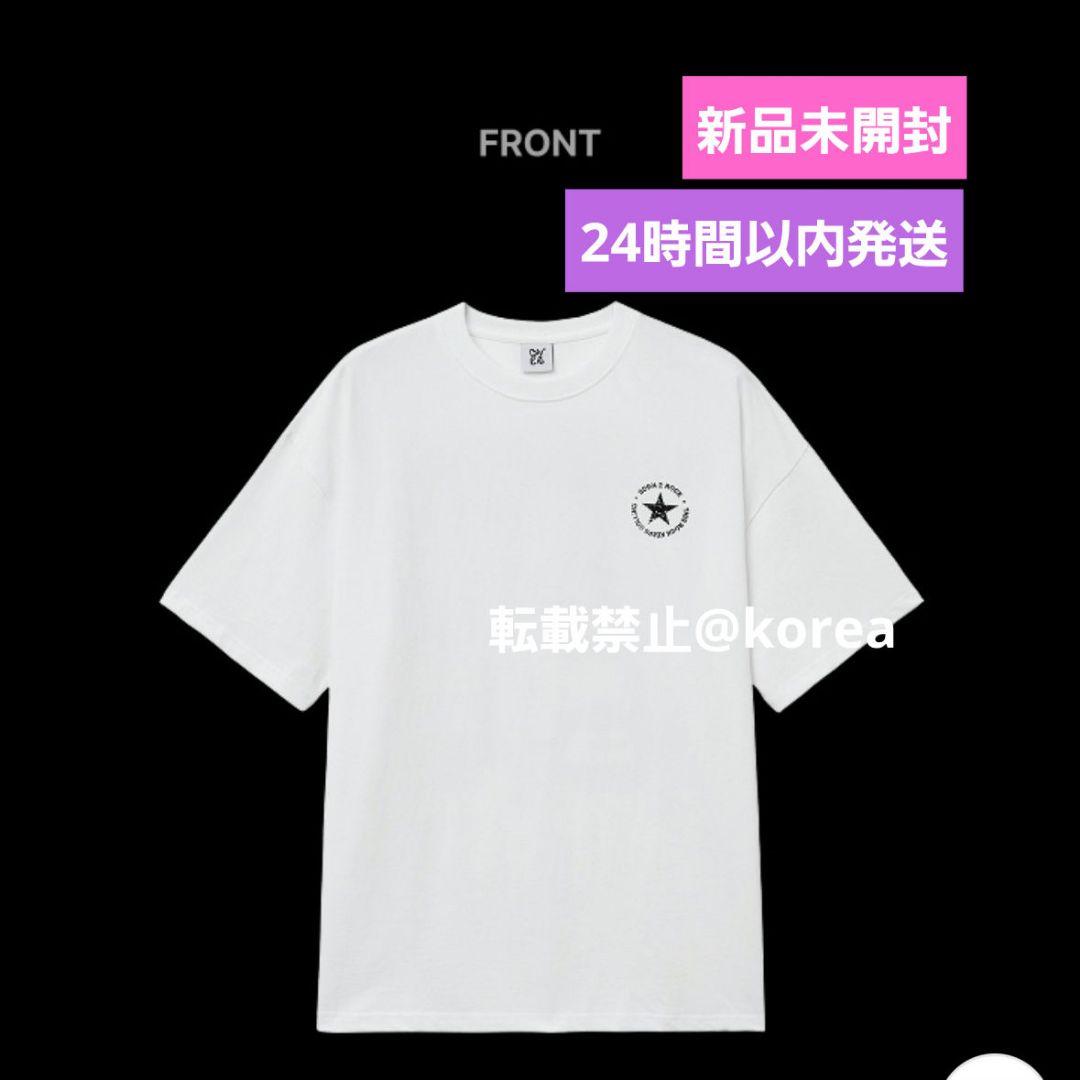qwer 新品未開封 t-shirt ポップアップ tシャツ ivory