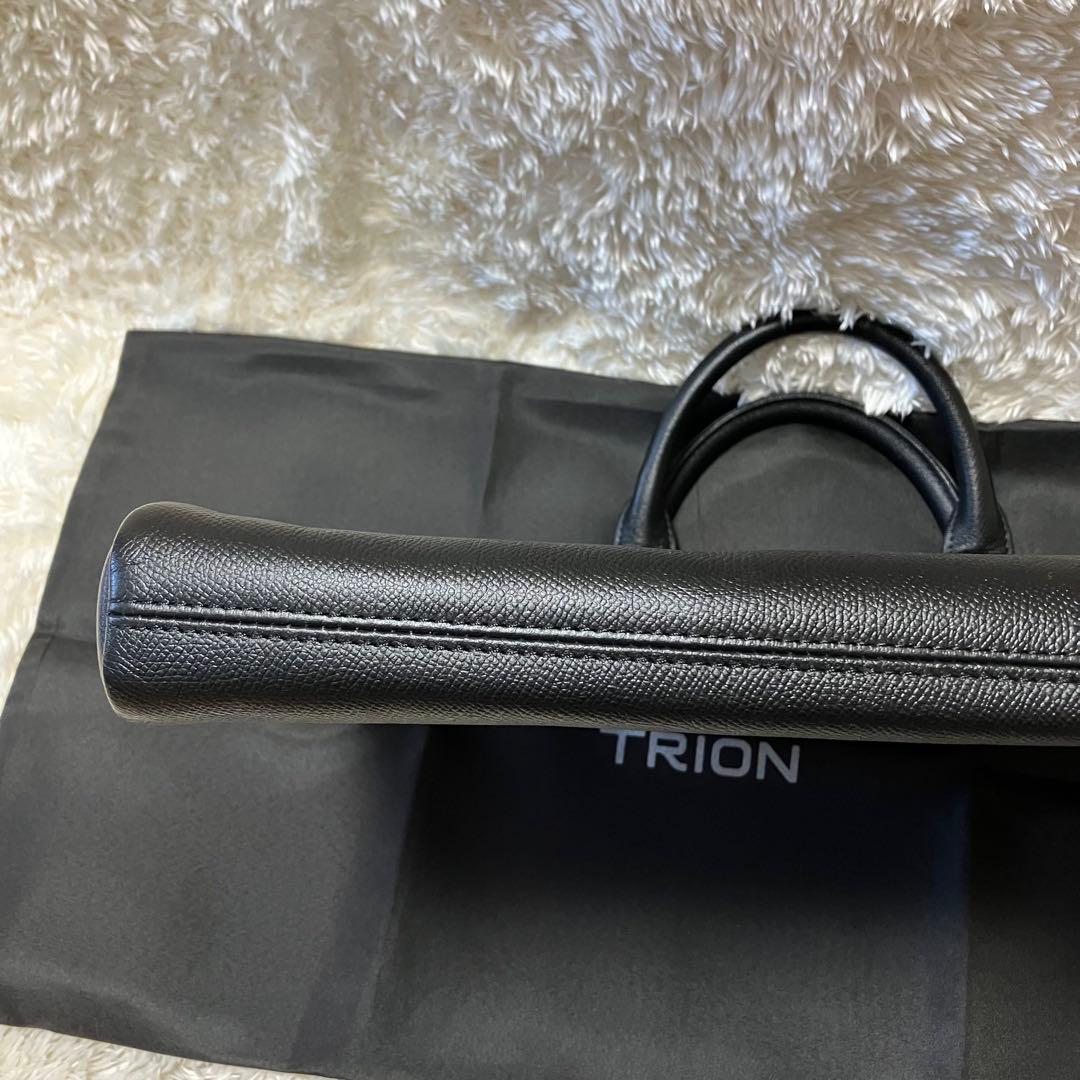 【美品】TRION ブリーフケース ビジネスバッグ　東急ハンズ限定品　ブラック