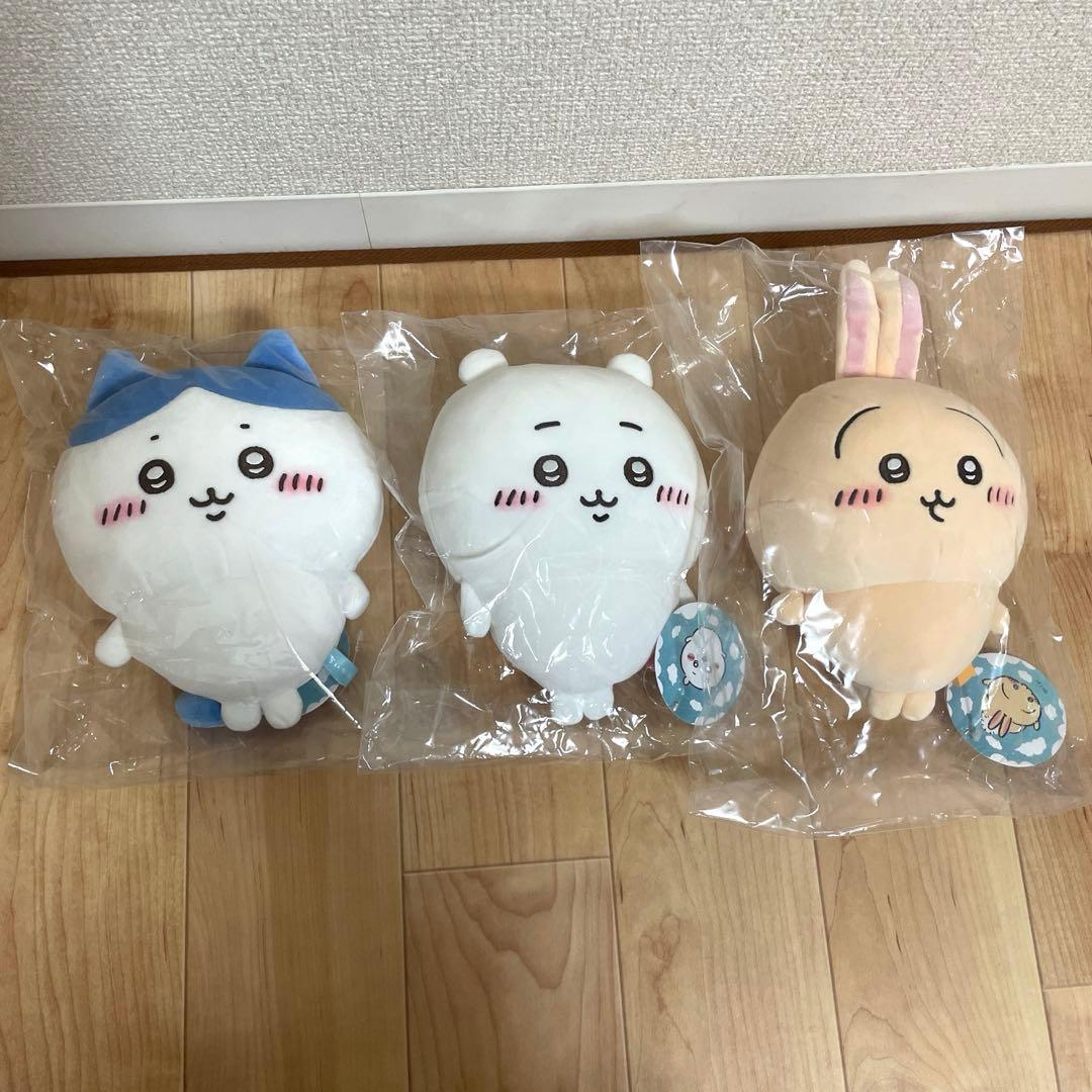 ちいかわ　もちっとぬいぐるみS 3品セット