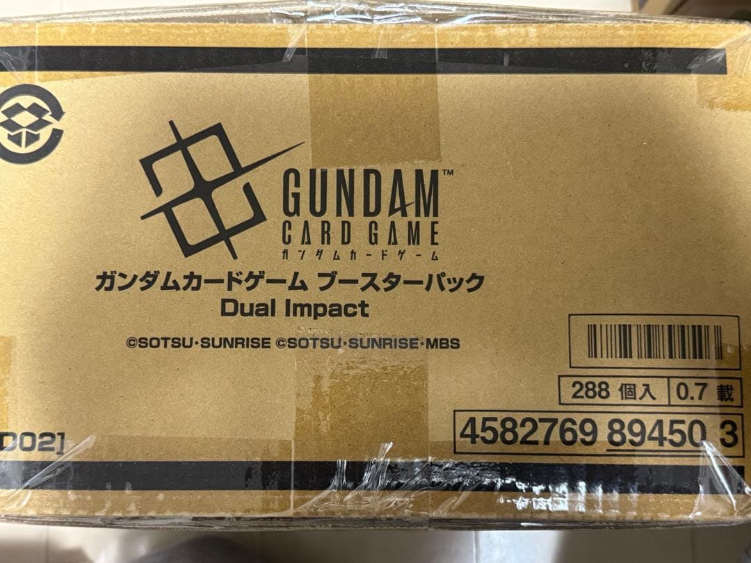 ガンダムカードゲーム Dual Impact 1カートン(12BOX入り)