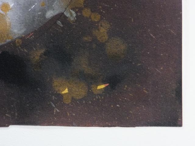 現代美術　山本和香子『Etoile Ⅰ』ペーパーにグァッシュ 0603F