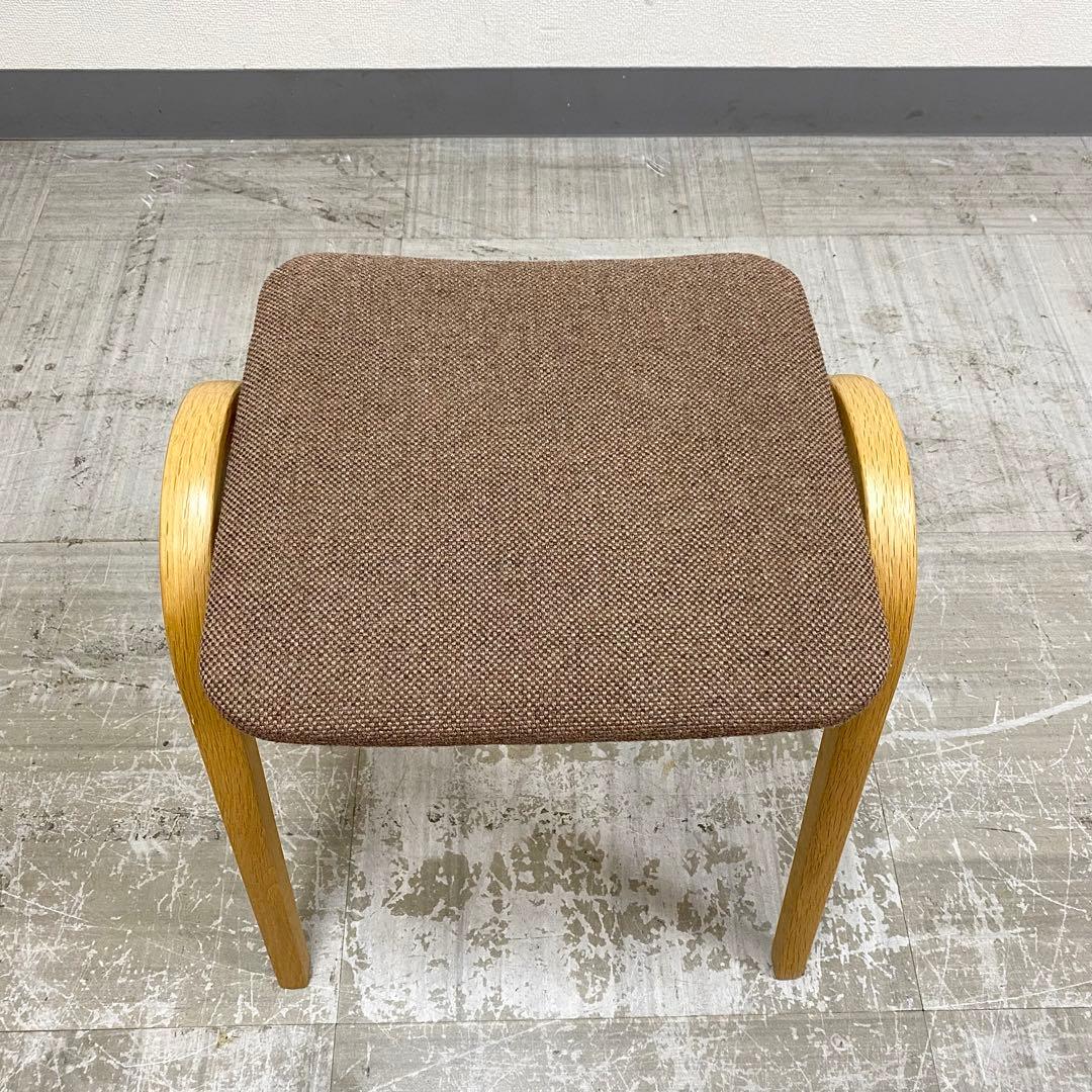 秋田木工 No.202 スツール ナラ材 スタッキングチェア 椅子 1