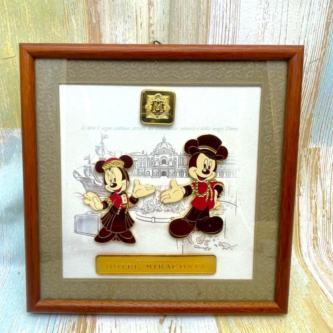 非売品★ホテル ミラコスタ HOTEL MIRACOSTA 額縁 ミッキー