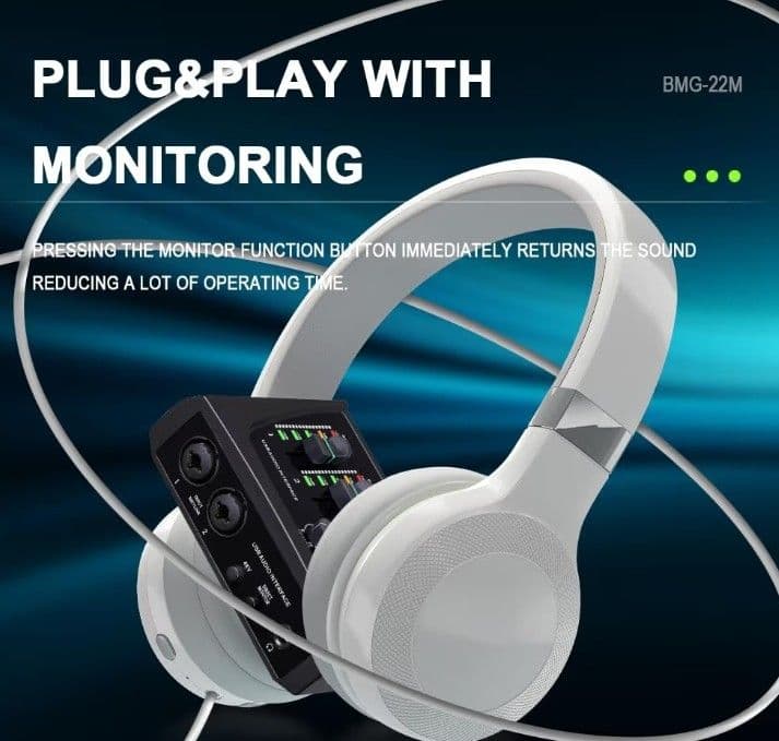 BOMGE ミニ 2 チャンネル USB オーディオ