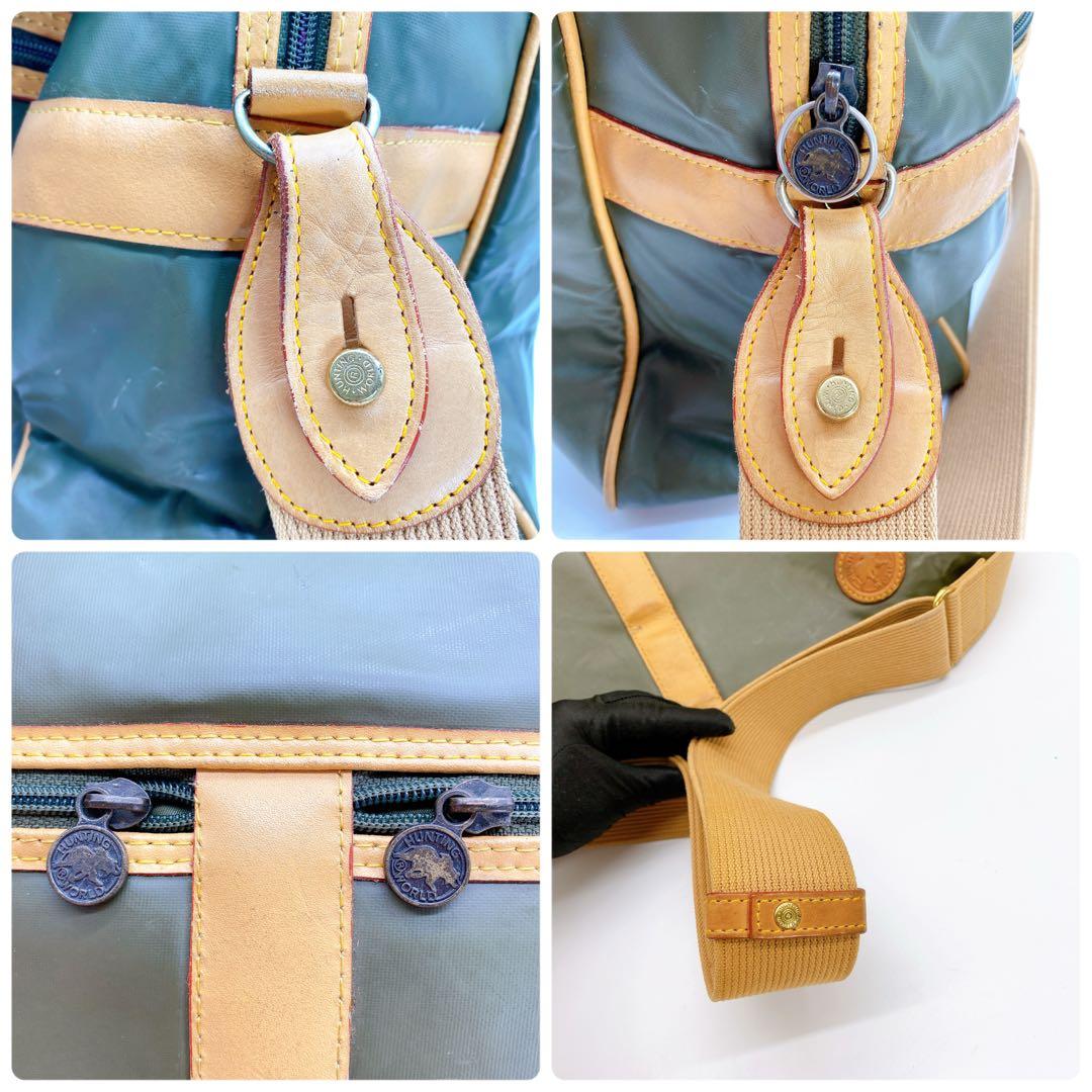 HUNTING WORLD ハンティングワールド ボストンバッグ 2WAY