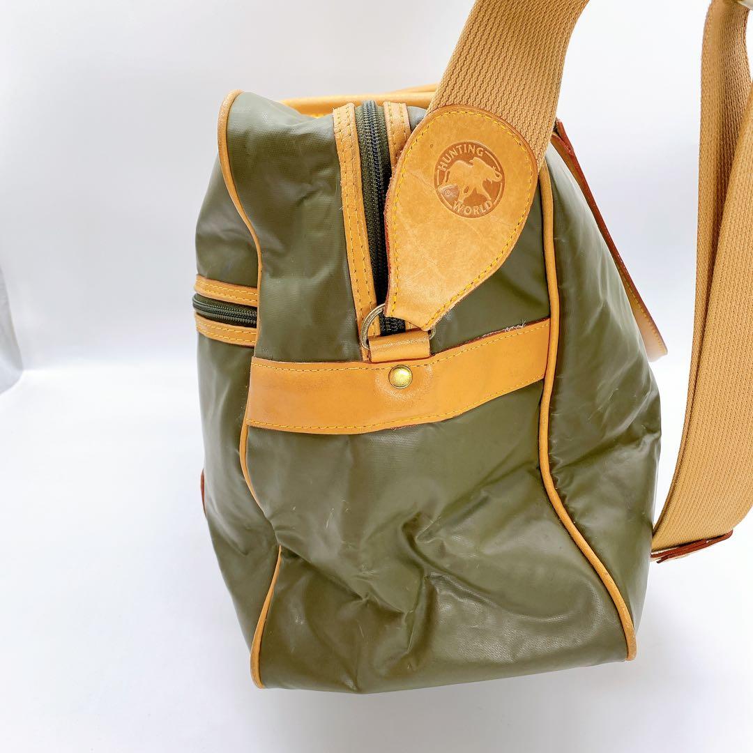 HUNTING WORLD ハンティングワールド ボストンバッグ 2WAY