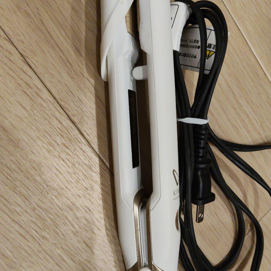 【美品】KINUJO W 海外兼用ストレートヘアアイロン