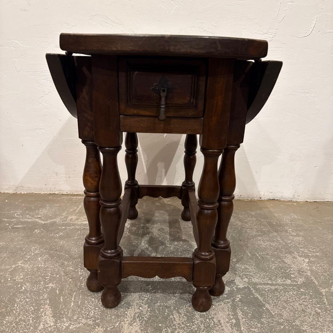 ビンテージ ドロップリーフテーブル ドロップサイドテーブル