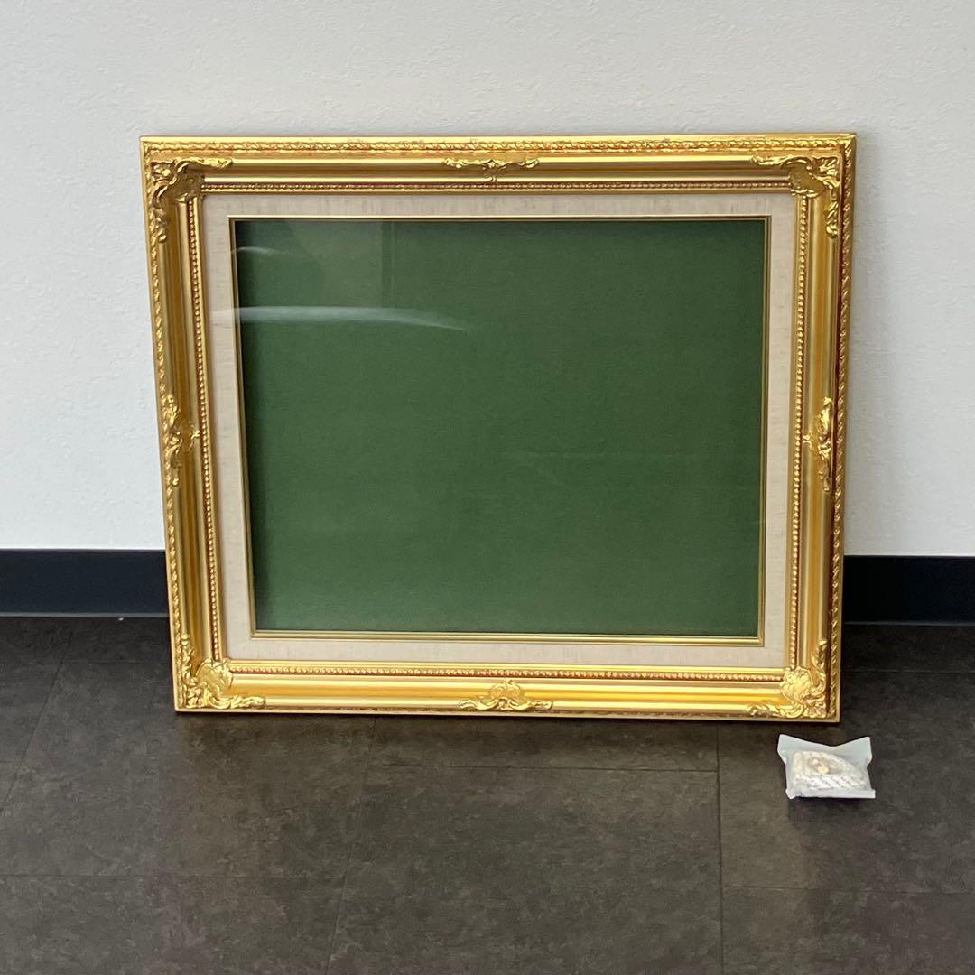 値下！未使用！額縁 金 ゴールド 油絵 アンティーク フレーム 木製 インテリア