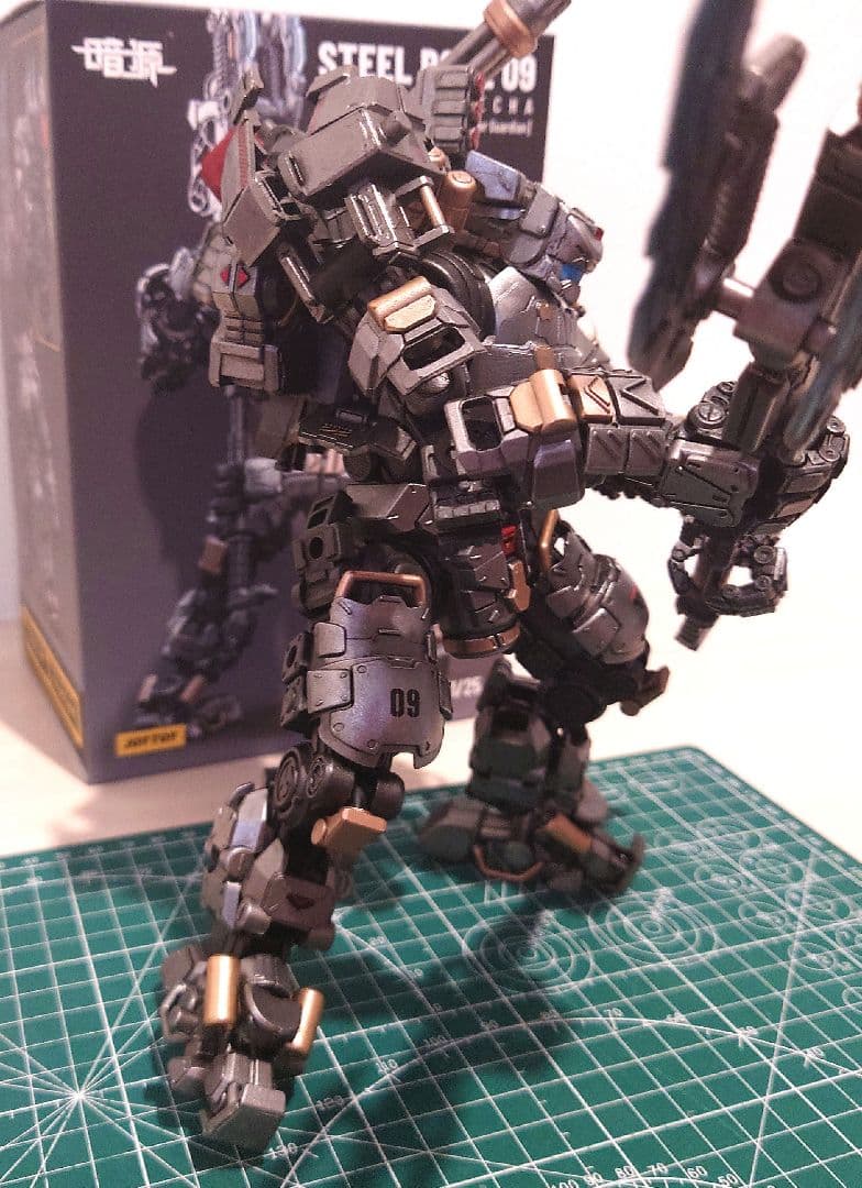 暗源　JOYTOY　STEEL BONE　シルバーガーディアン