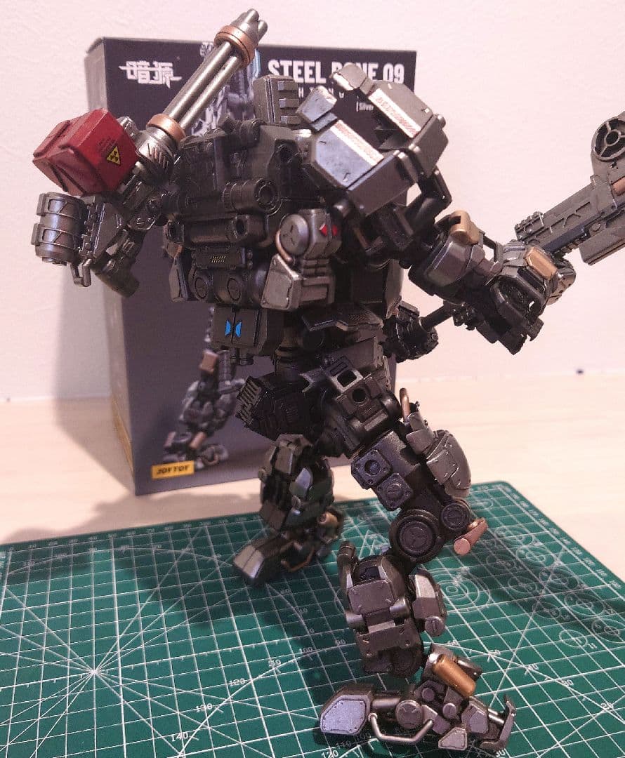 暗源　JOYTOY　STEEL BONE　シルバーガーディアン