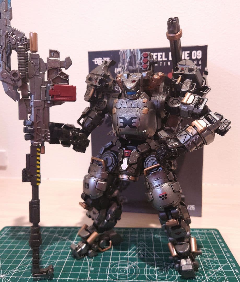 暗源　JOYTOY　STEEL BONE　シルバーガーディアン