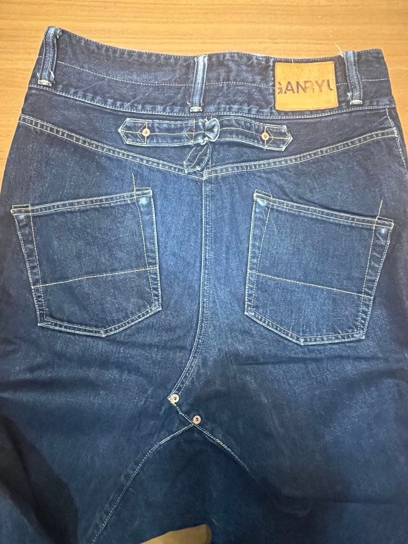 GANYU デニム サルエルパンツ【S】