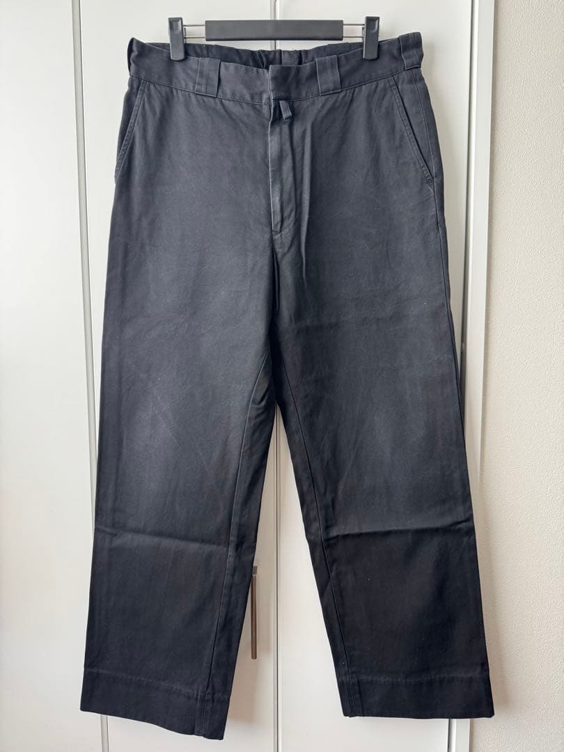 COMOLIコモリツイルワークパンツ3サイズ