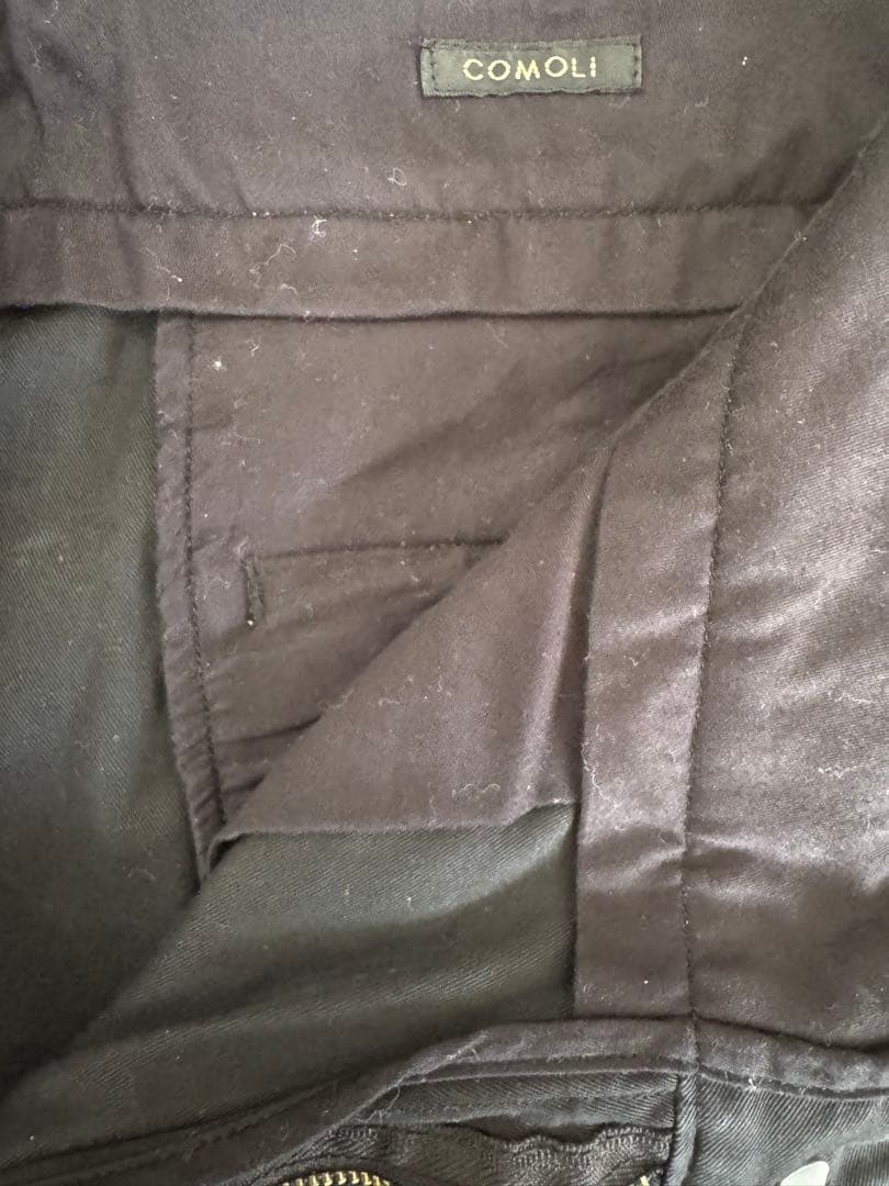 COMOLIコモリツイルワークパンツ3サイズ