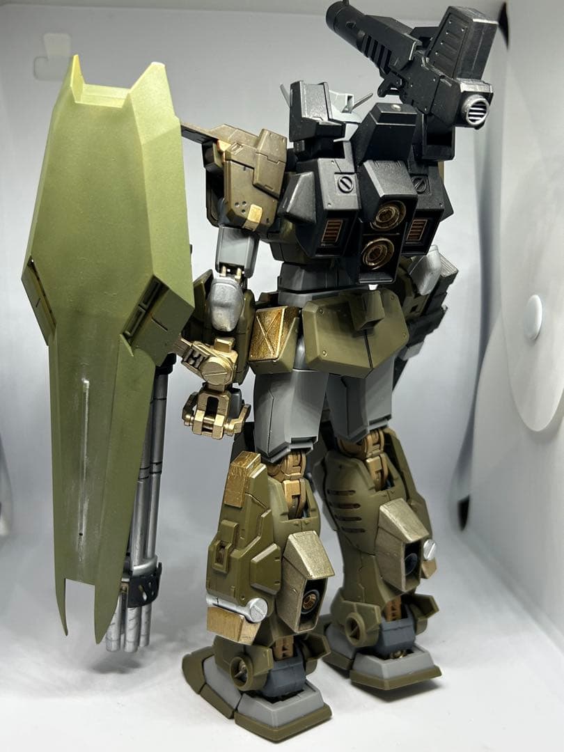 プラモデル　ガンプラ　模型　組立済　1/100 MG ストームブリンガー　完成品