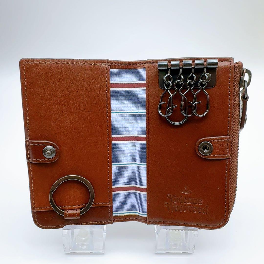 ヴィヴィアンウエストウッド キーケース&ケース コッパー 茶 新品 オーブ