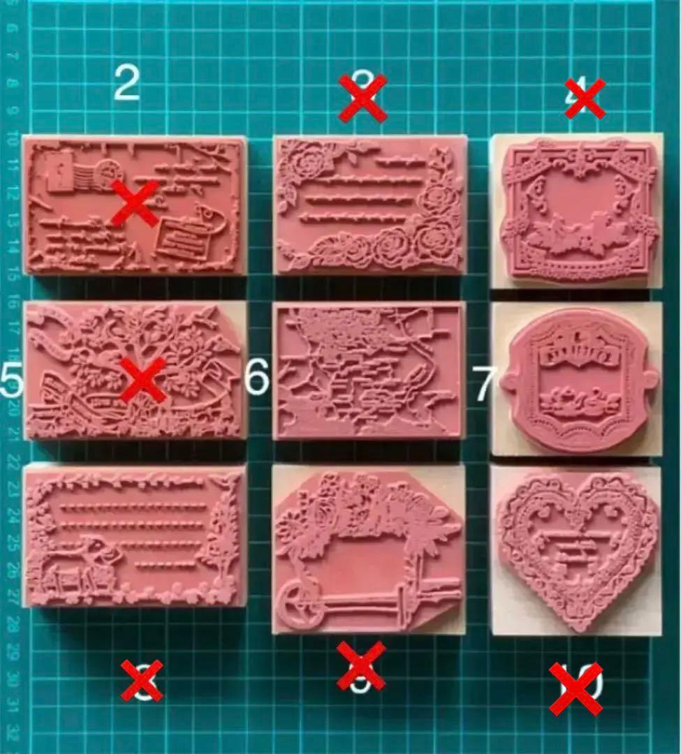 東京アンティーク 2面スタンプ含 5個 未使用 G