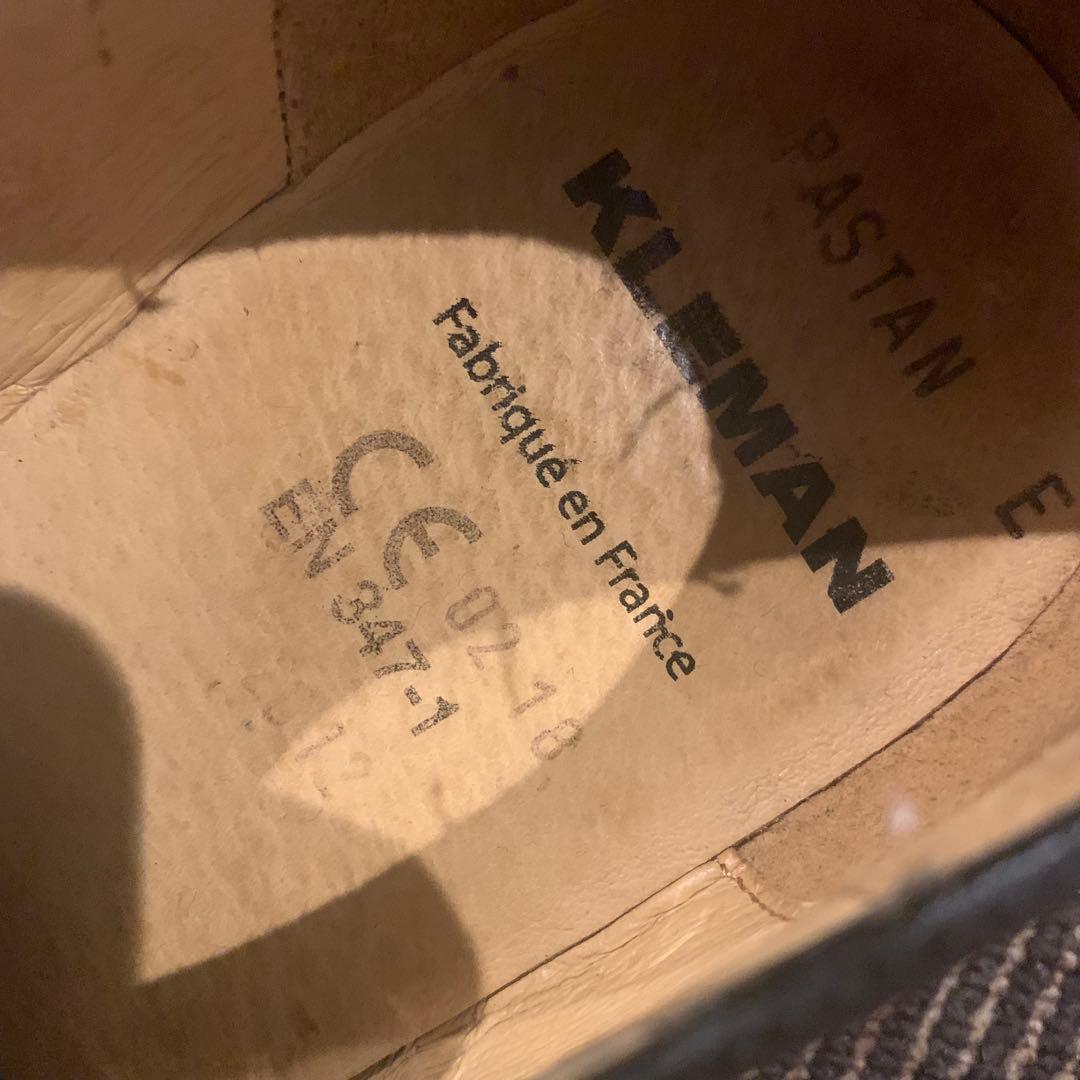 未使用級 KLEMAN クレマン PASTAN　ポストマンシューズ 25cm