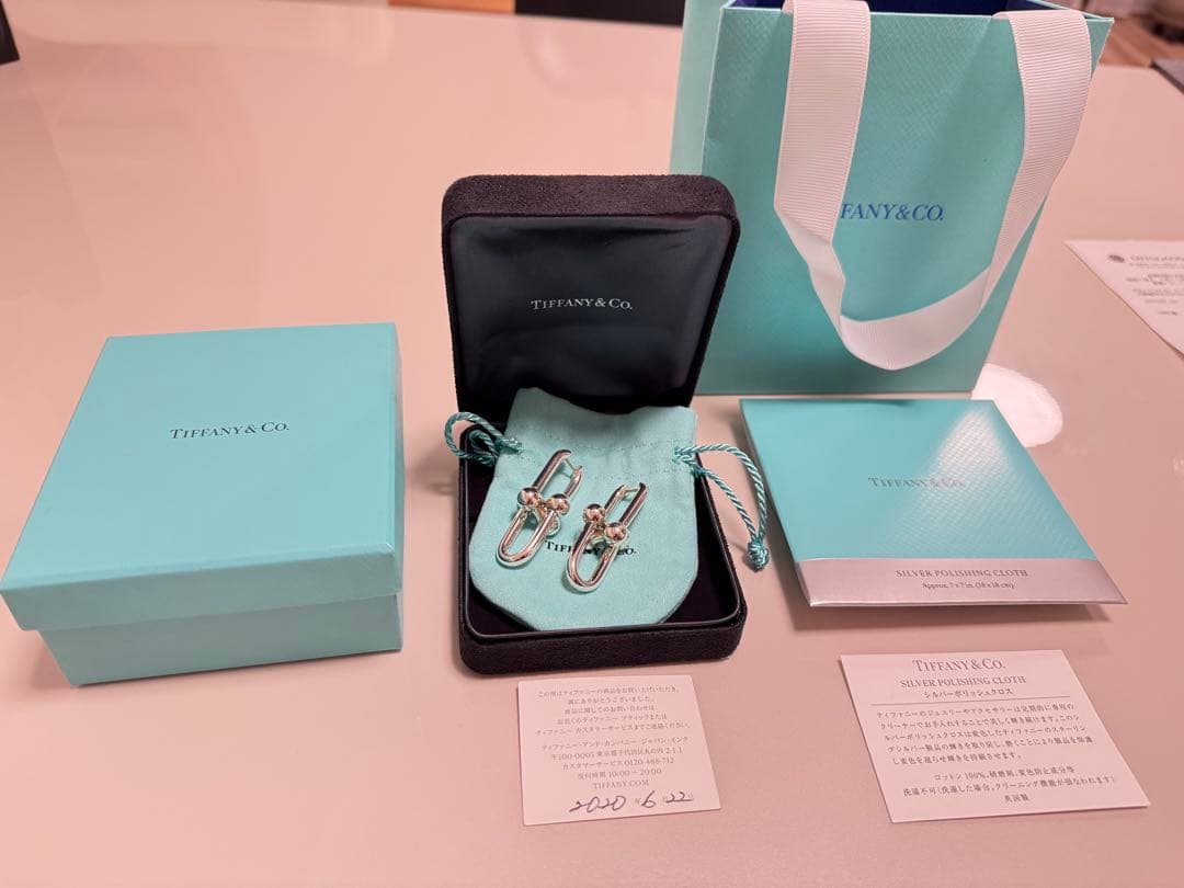美品　TIFFANY&Co ティファニー　ハードウェア　エクストララージ