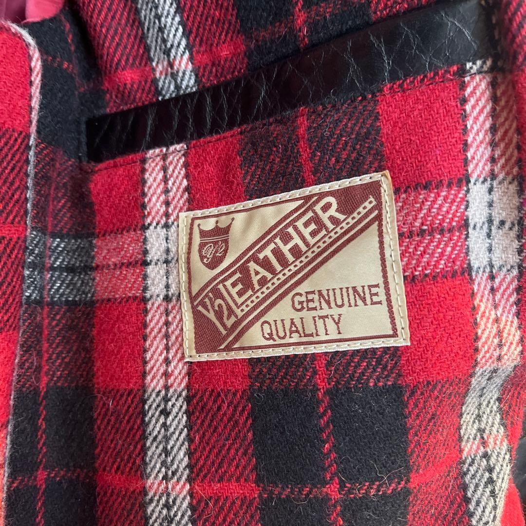 Y’2 LEATHER HVR-42 本革ライダース 40 Lサイズ