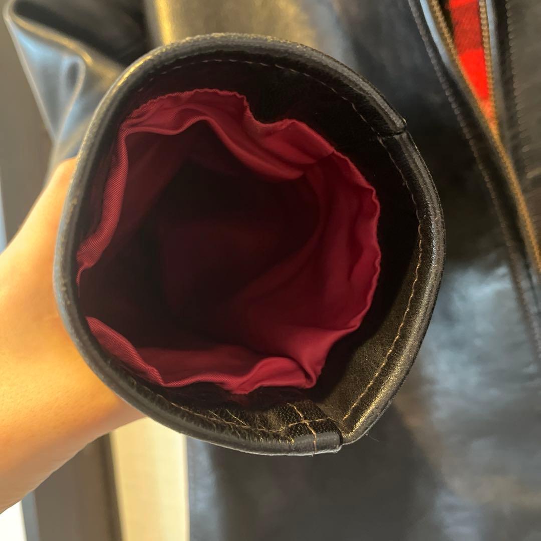 Y’2 LEATHER HVR-42 本革ライダース 40 Lサイズ