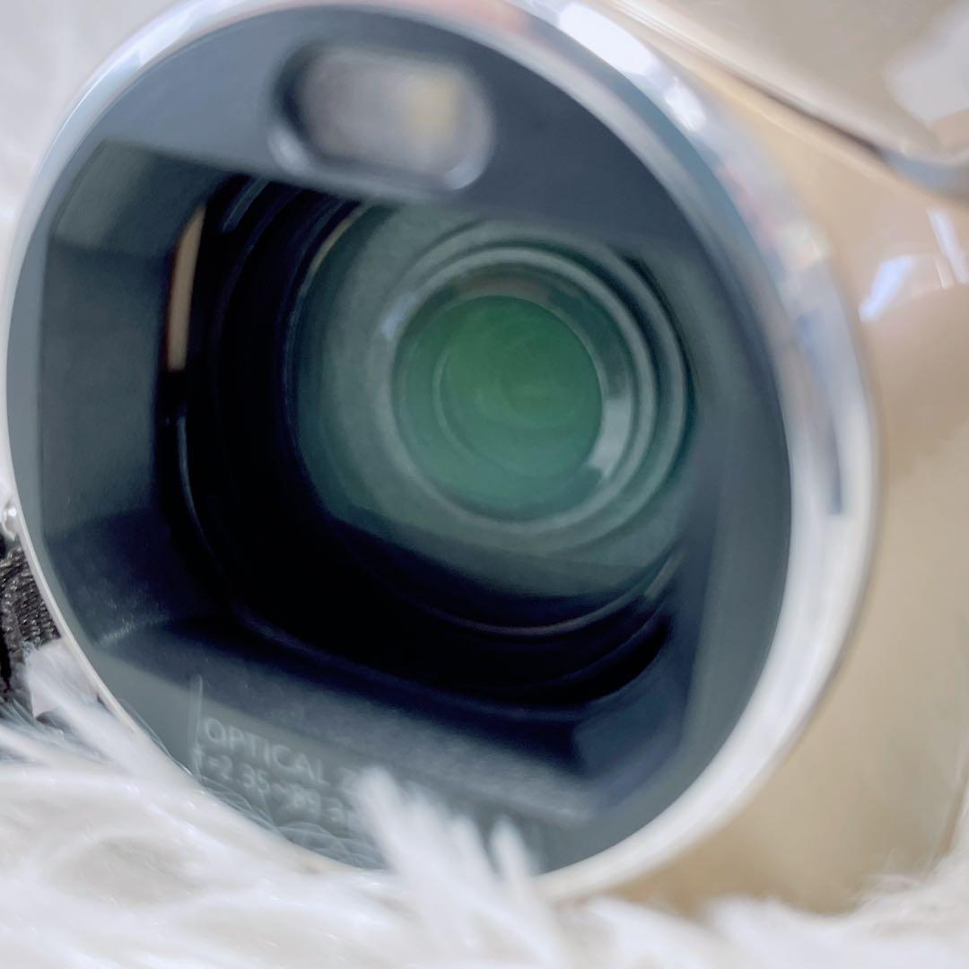 美品 Panasonic ビデオカメラ 【HC-V300M】ゴールド 付属品付き