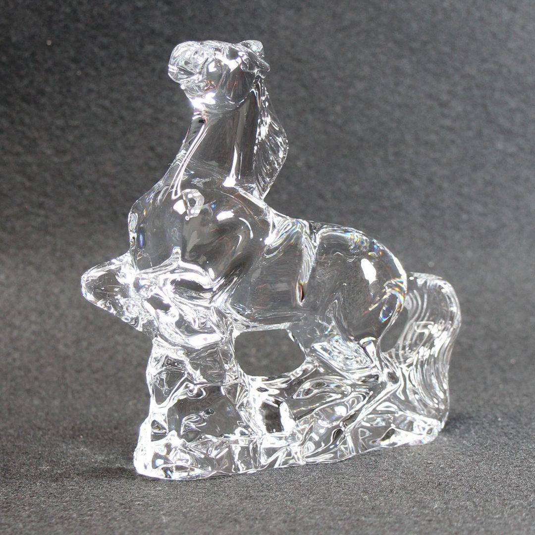 バカラ　クリスタル　干支　馬