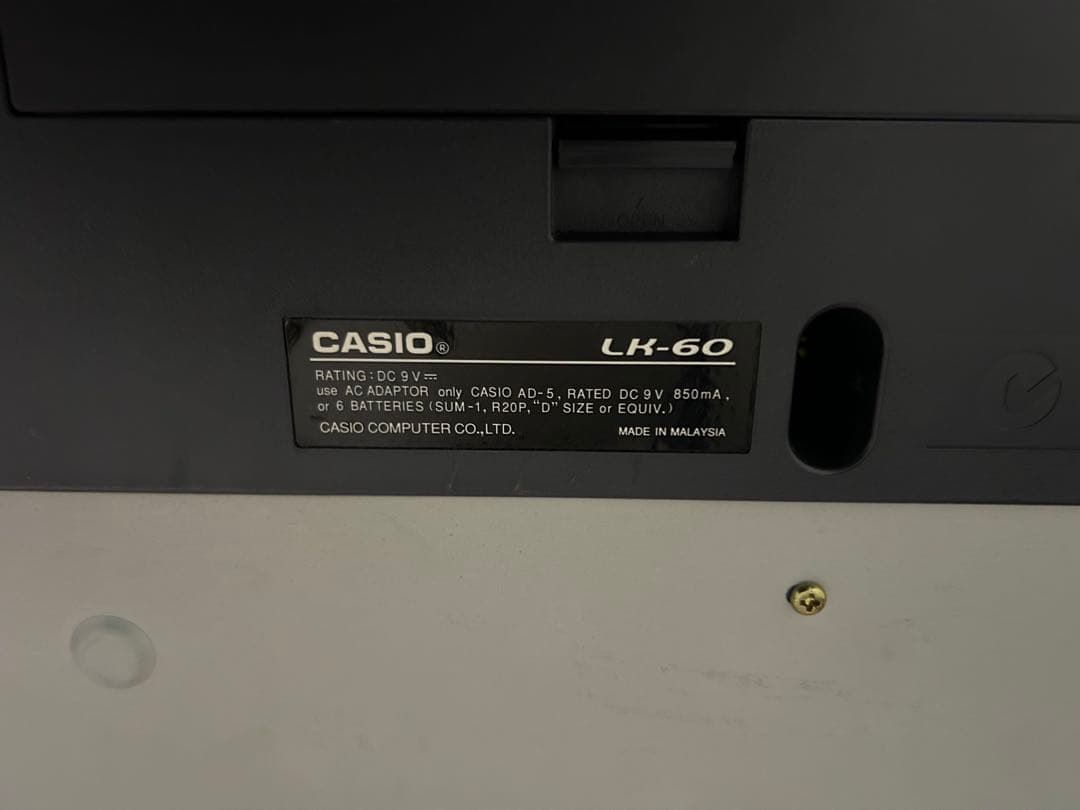 CASIO LK-60 キーボード