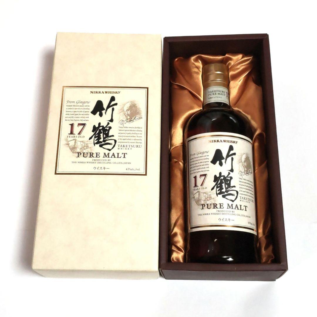 【未開封】竹鶴17年　700ml　箱付き