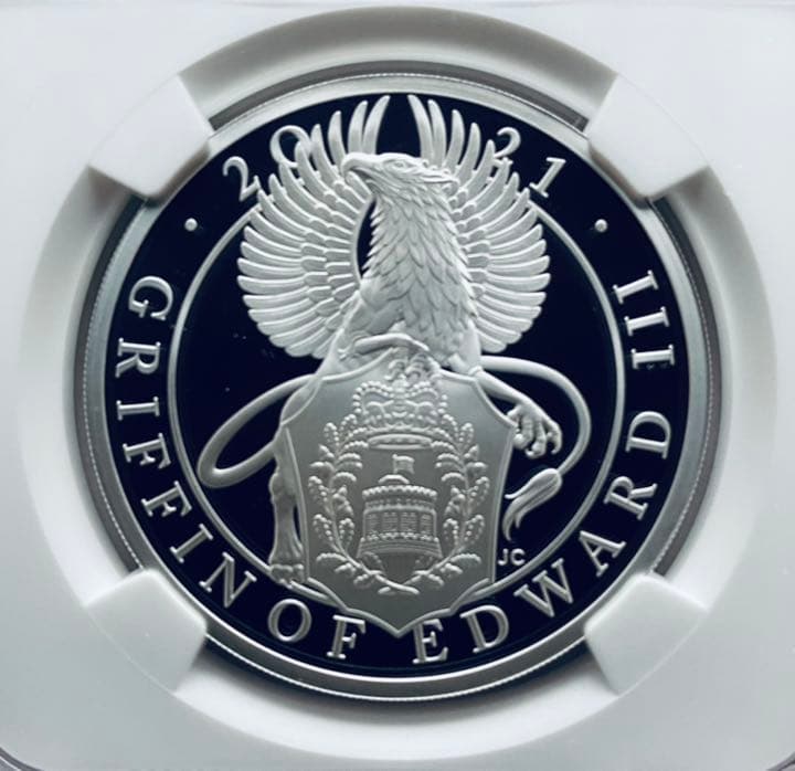 2021年 イギリス クイーンズビースト グリフィン PF70UC FR