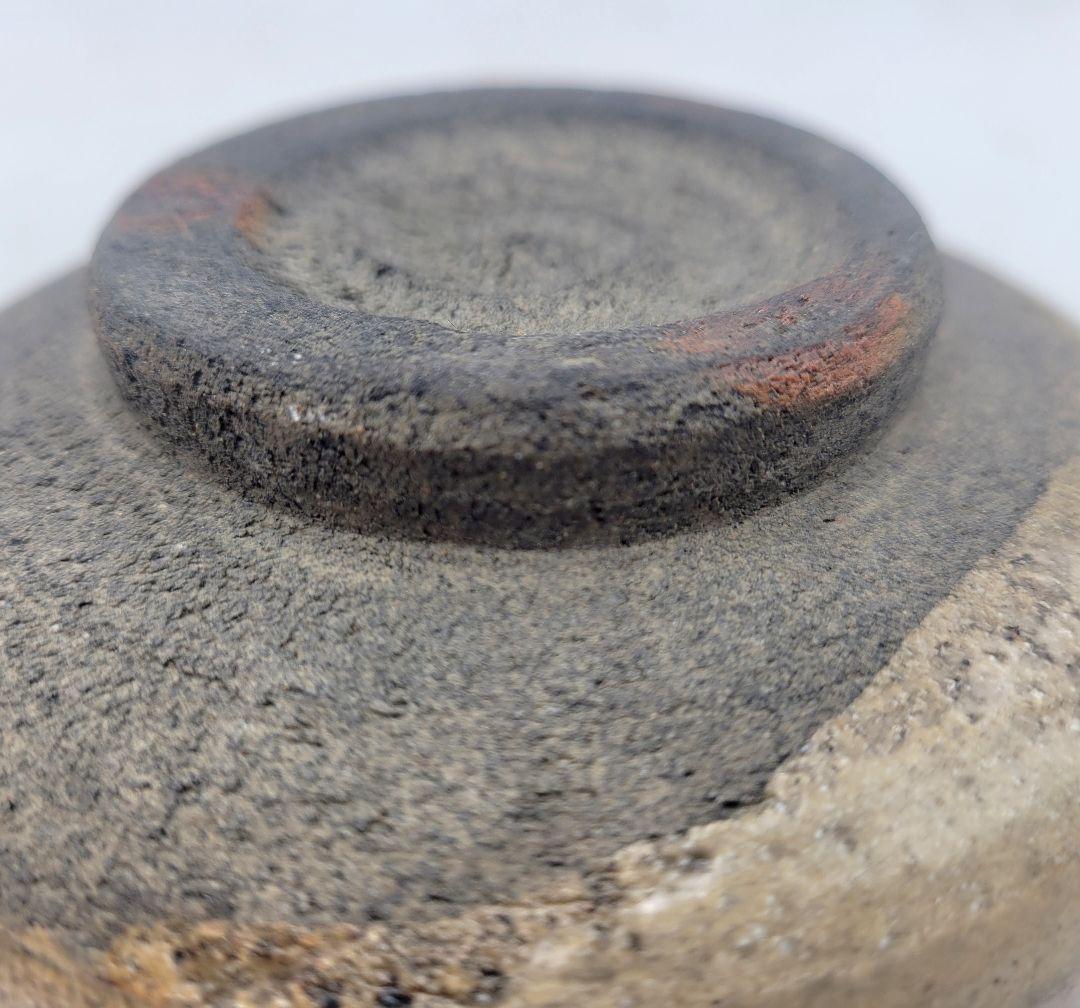 瀬戸焼　時代物　草文　茶碗　合わせ箱　茶道具　骨董品、美術品