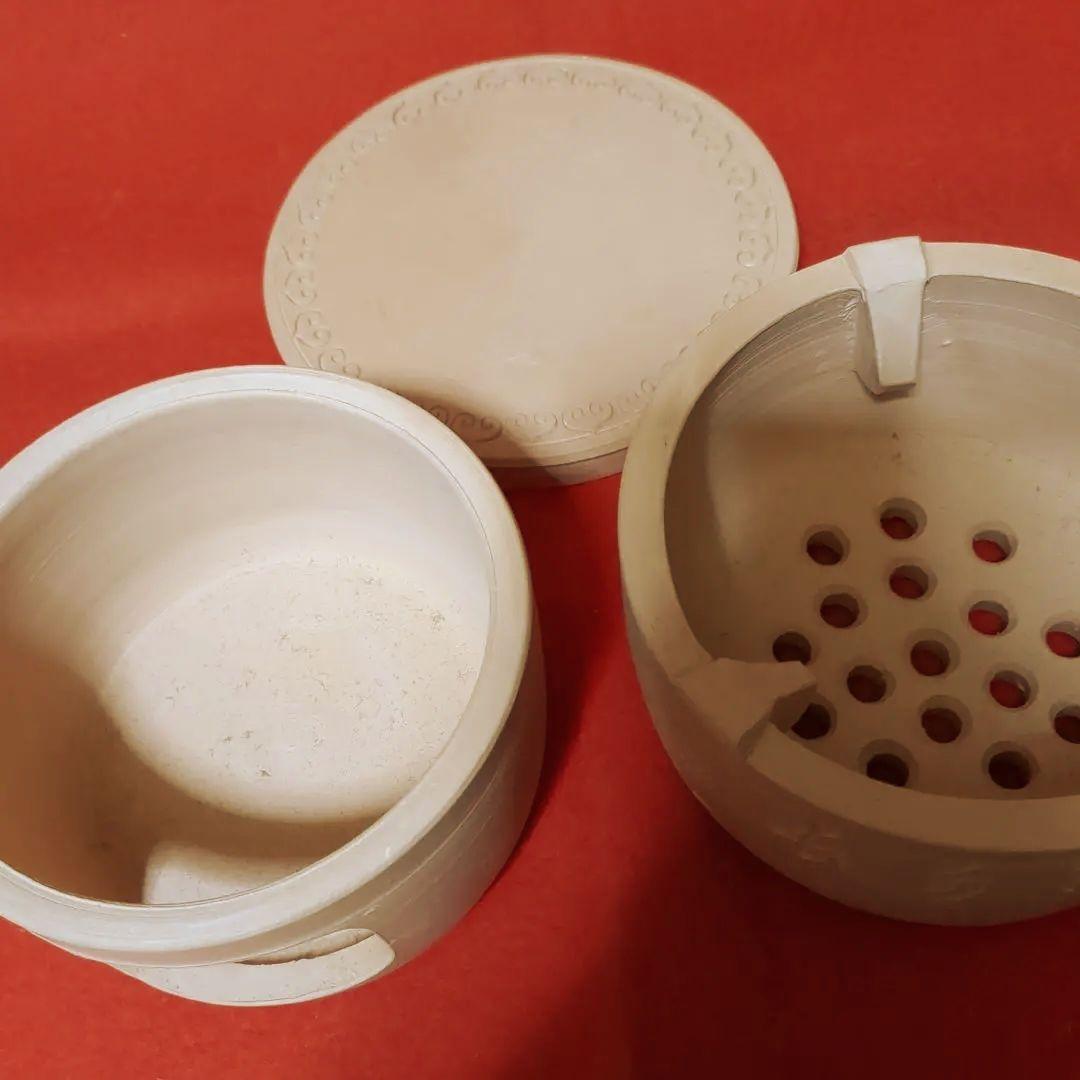 煎茶道具　重ね涼炉　炉台　寶山/造