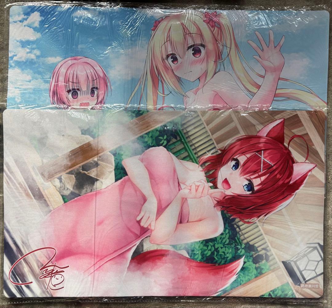 路地裏同盟 ゆずソフト プレイマット4枚セット