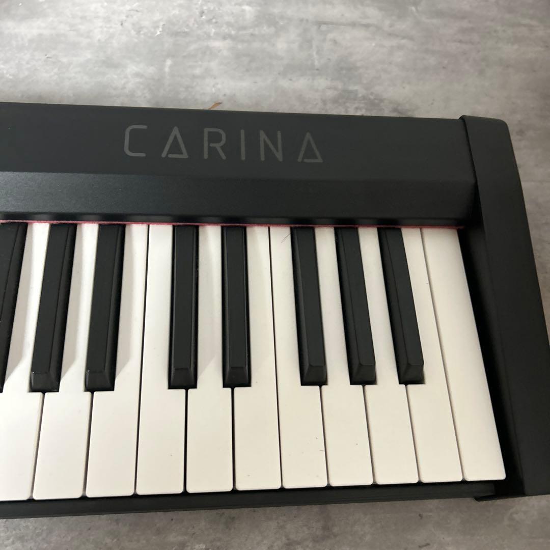 CARINA 電子ピアノ　88鍵盤　充電タイプ　スリム軽量 ブラック　動作確認済