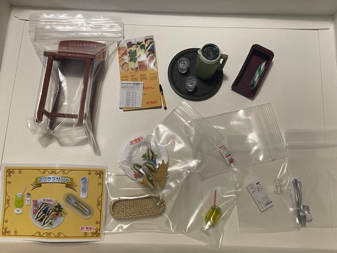 リーメントre mentぷちサンプル　みんなでファミレス 全10種　コンプリート