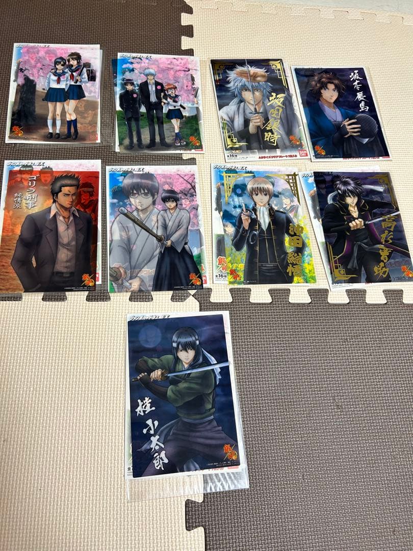 銀魂　ジャンボ　カードダス　クリアコレクション 108枚　カード 坂田銀時