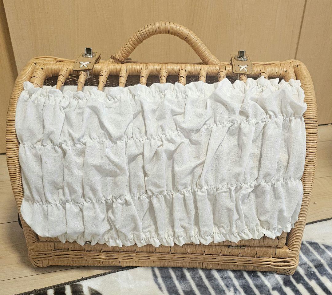 ◇シンシアジャパン◇ラタンキャリーマインM◇ ブラウン