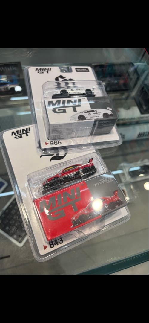 限定 Mini GT lamborghinu LBWK 2個セット