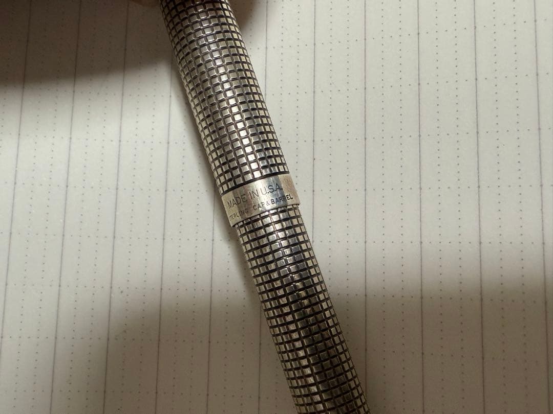 PARKER 75 スターリングシルバー ボールペン&シャープペン 2本セット！