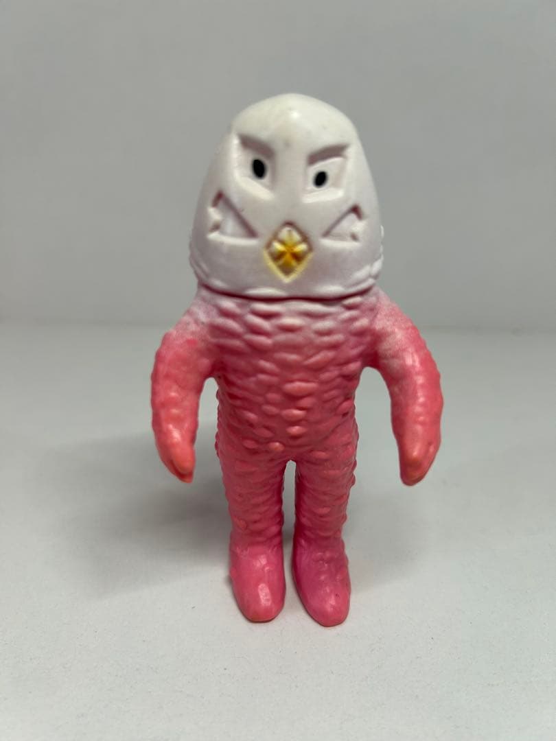 B*B様 ブルマァク　ザラブ星人　ミニサイズ　当時物　ソフビ ミニ　ピンク