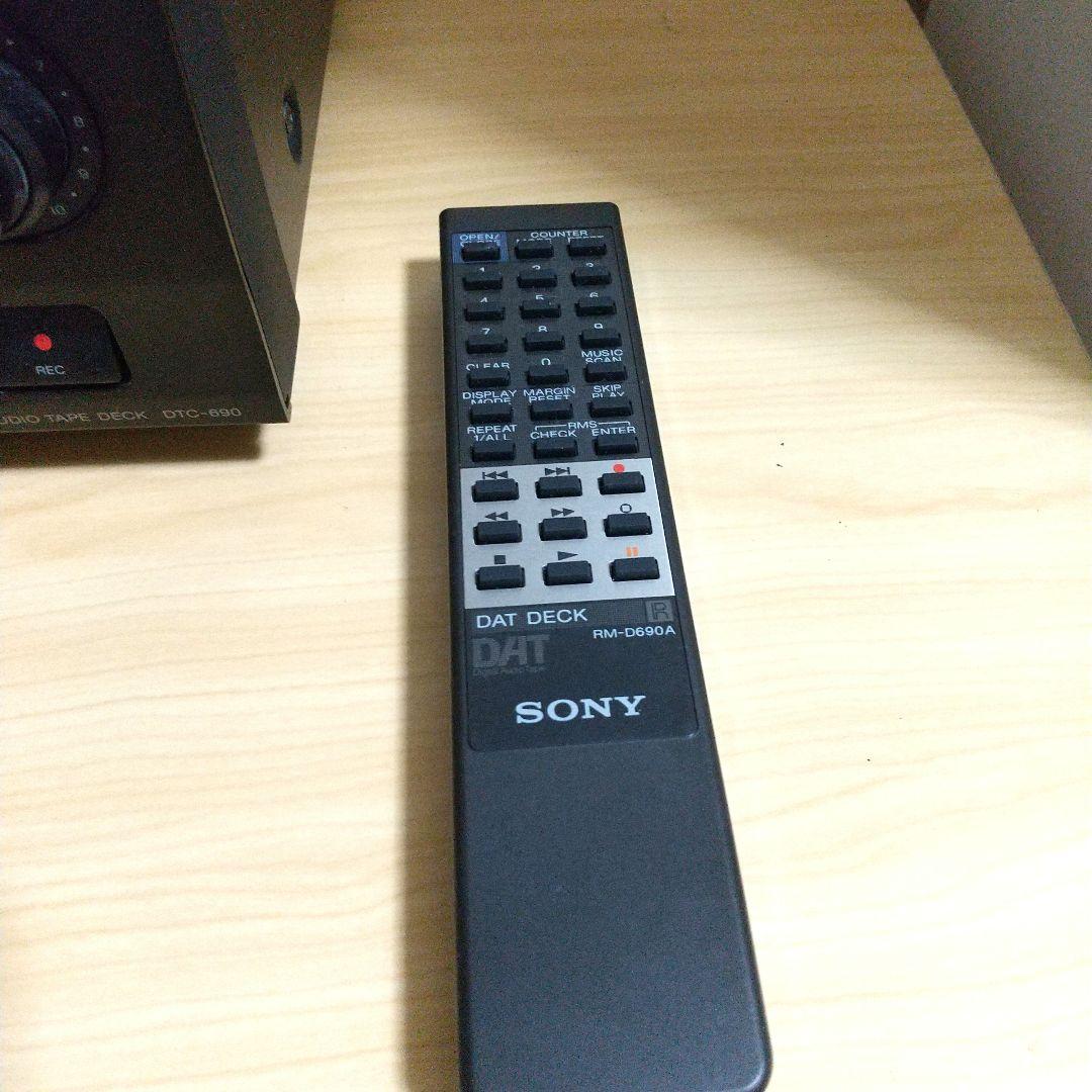 SONY DTC-690　DATデッキ 　 DATレコーダー　リモコン付