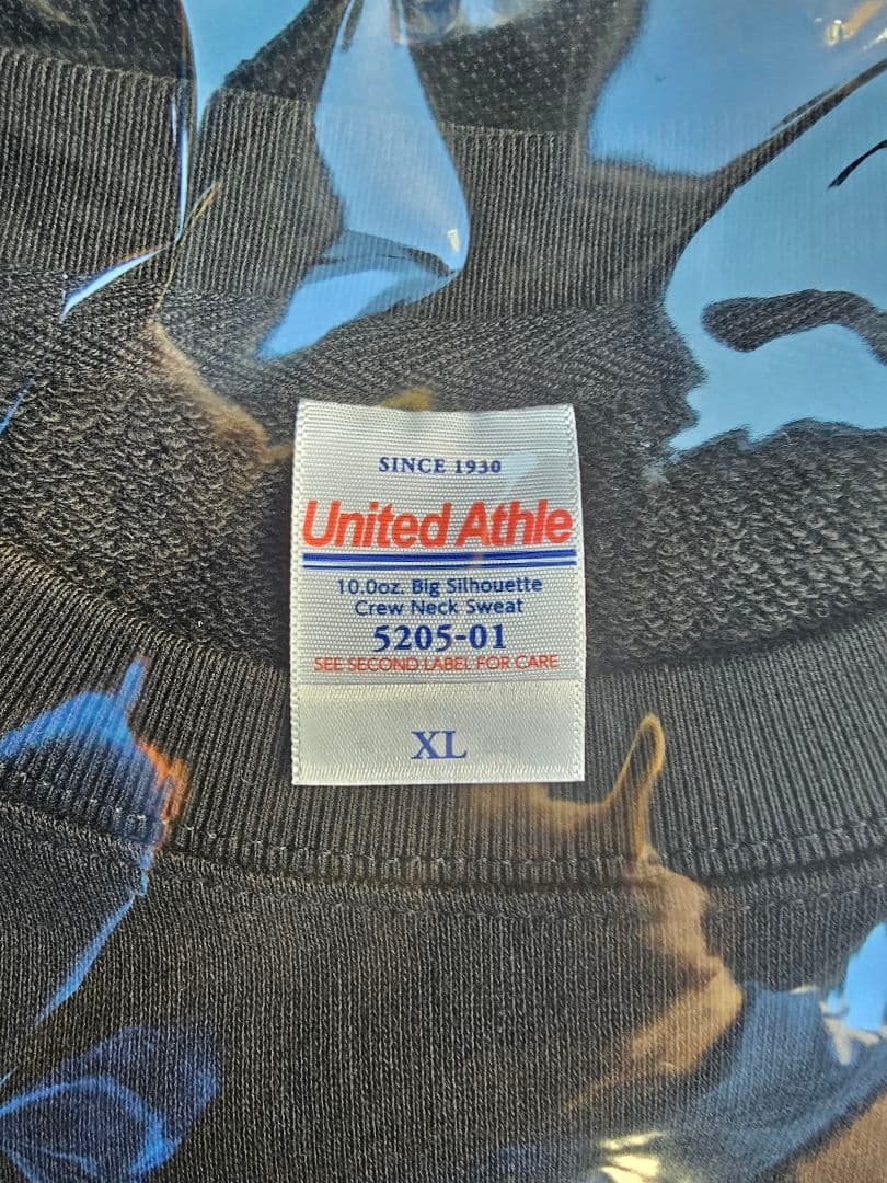 SHANK \"SHARK\" BIG SWEAT　XL 黒