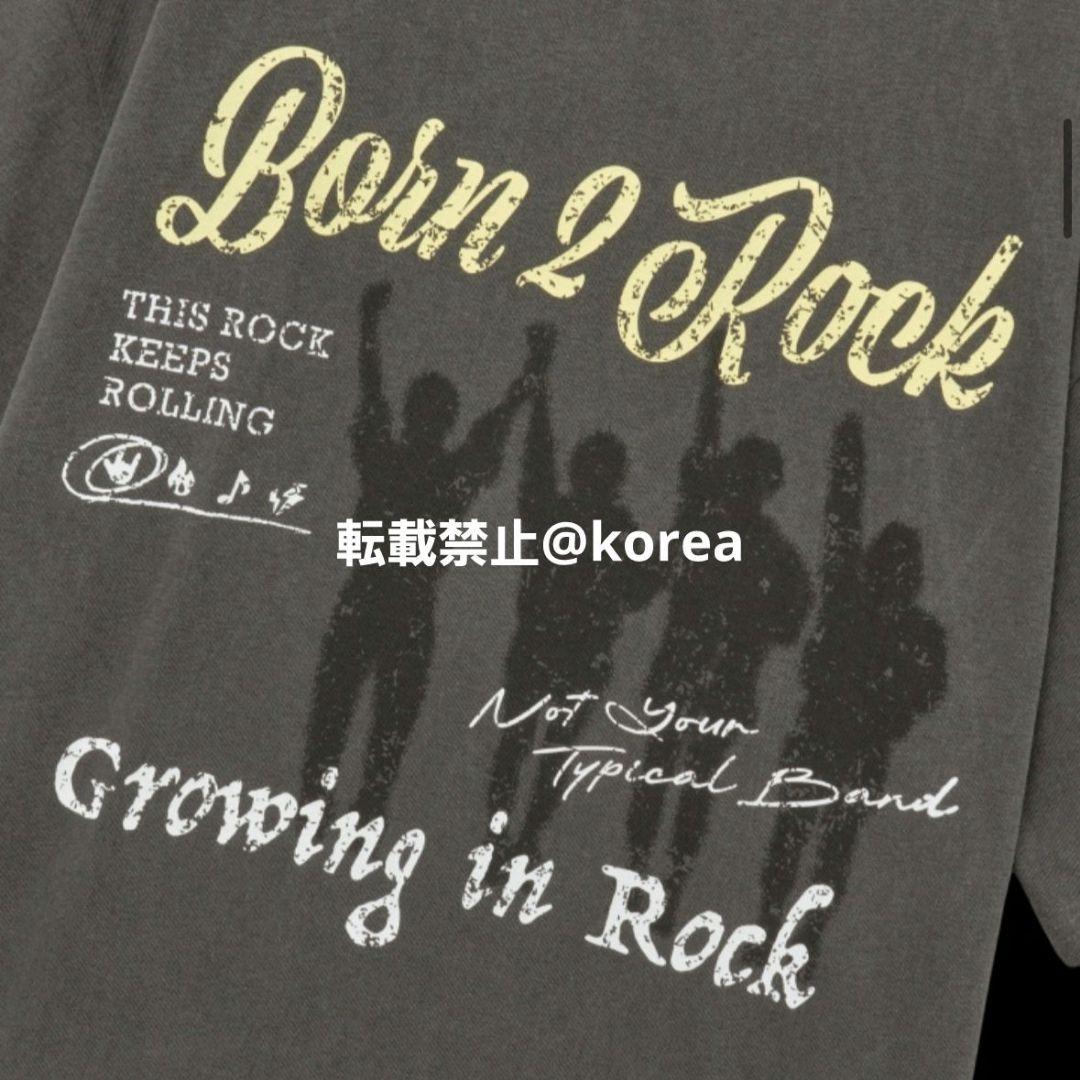 qwer 新品未開封 t-shirt ポップアップ tシャツ charcoal