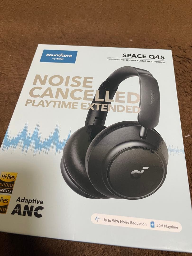 美品　Soundcore Life Q45 ワイヤレスヘッドホン