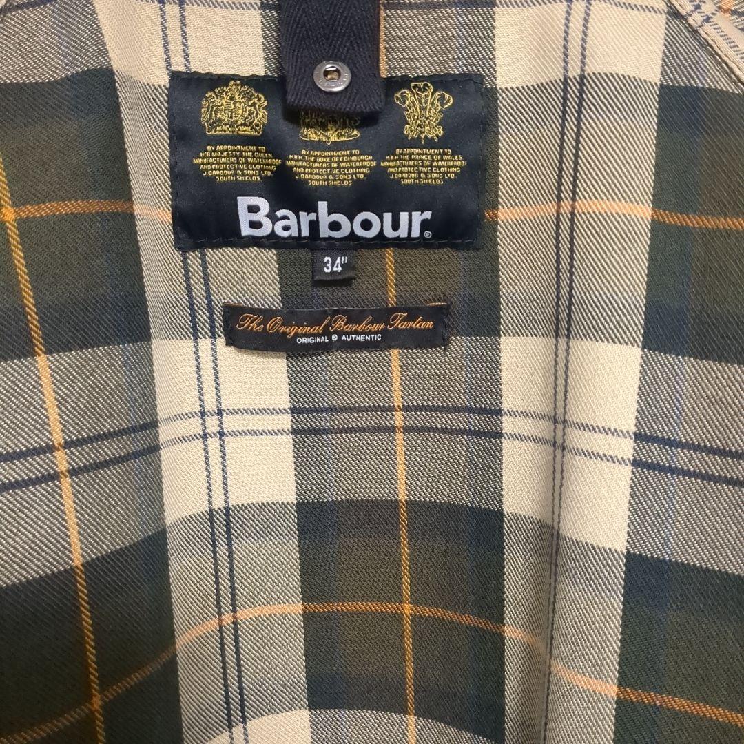 Barbour コーデュロイ襟ジャケット 34\"