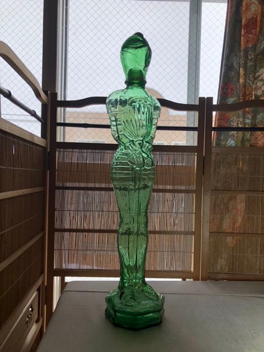 アンーテイグ硝子瓶イキリスガラス酒瓶高60cm