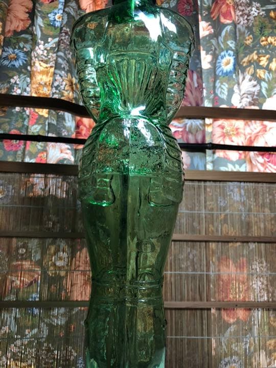 アンーテイグ硝子瓶イキリスガラス酒瓶高60cm